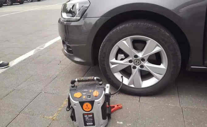 资源汽车搭电案例