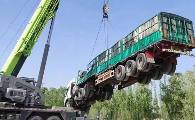 资源道路脱困救援案例